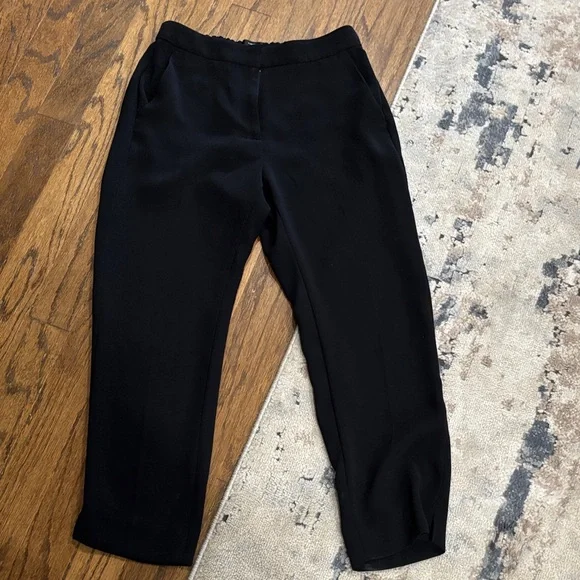 J. Crew Women’s Black Pants Ankle length size 6 - Picture 4 of 6